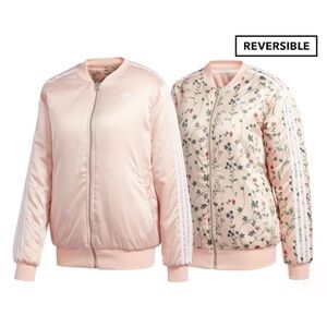 ADIDAS ORIGINALS REVERSIBLE FLORAL PRINT BOMBER JACKET SZ M - BNWT